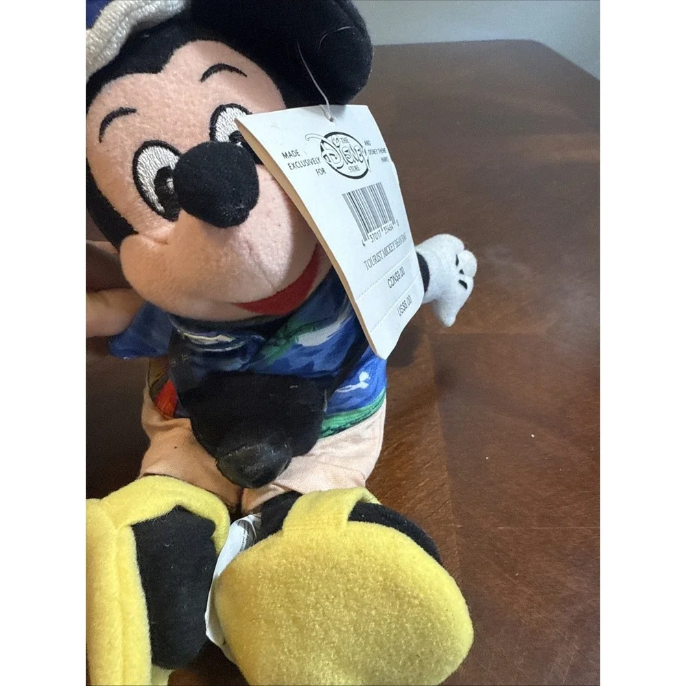 Mickey Mouse Plush Tourist Toy The Disney Store 9